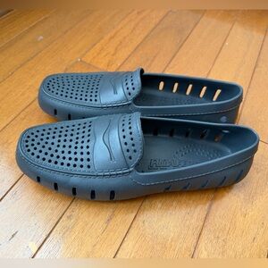 Floafers Country Club Driver Navy Orange Water Shoes NEW Boat Men’s Size 10